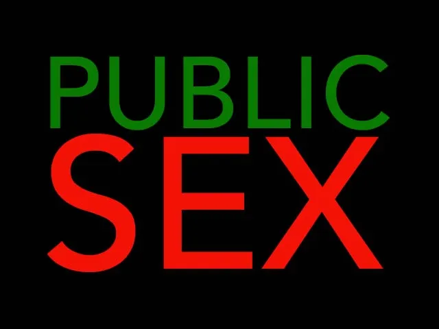 Public Sex
