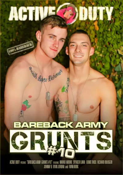 Bareback Army Grunts 10 #Active Duty